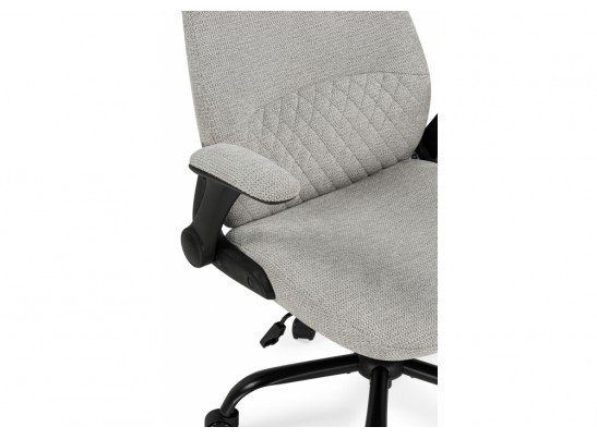 Компьютерное кресло Gambler светло-серый / черный в Каменске-Уральском