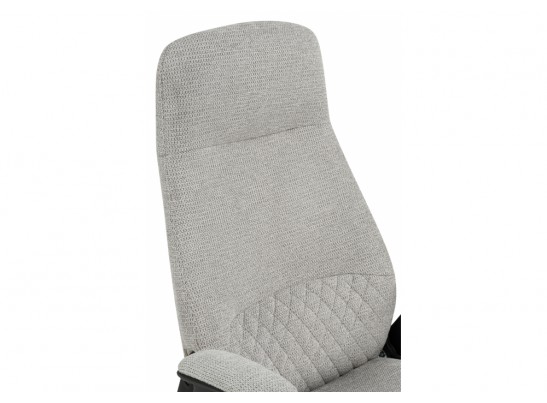 Компьютерное кресло Gambler светло-серый / черный в Каменске-Уральском