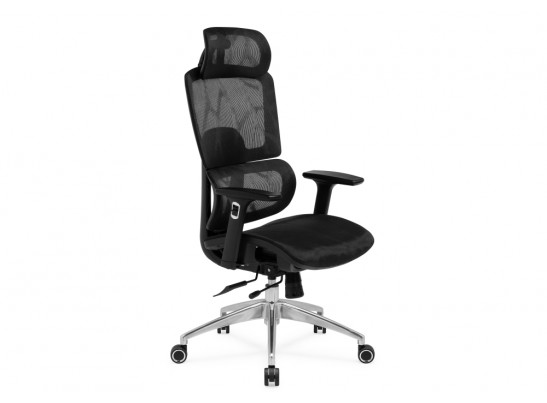 Компьютерное кресло Olimpus black / chrome в Каменске-Уральском