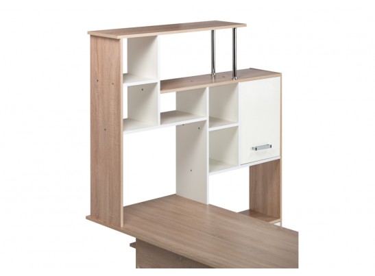 Компьютерный стол КС15 правый дуб сонома в Каменске-Уральском