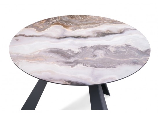 Обеденная группа Алеида серый / серо-коричневый агат / графит в Каменске-Уральском