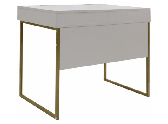 Письменный стол Аделина-4 кашемир / золотой в Каменске-Уральском