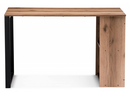 Письменный стол Битти Лофт дуб делано темный / черный матовый в Каменске-Уральском