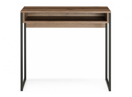 Письменный стол Лео Лофт черный матовый / дуб делано темный в Каменске-Уральском