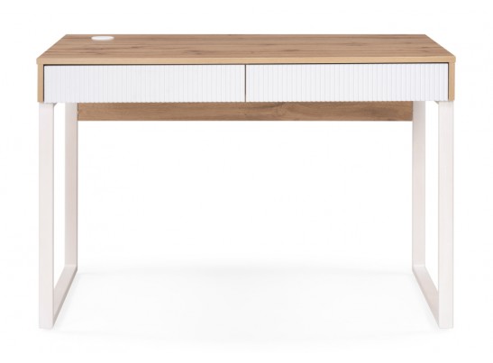 Письменный стол Реус дуб вотан / белый в Каменске-Уральском