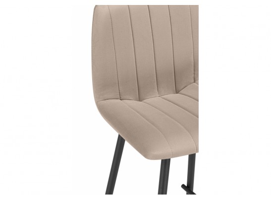 Полубарный стул Дани Мини бежевый (zd 210) / черный в Каменске-Уральском