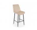 Полубарный стул Седа 360 бежевый (zd 210) / черный в Каменске-Уральском