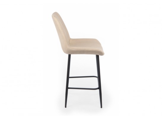 Полубарный стул Седа 360 бежевый (zd 210) / черный в Каменске-Уральском