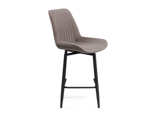 Полубарный стул Седа К крутящийся латте / черный в Каменске-Уральском