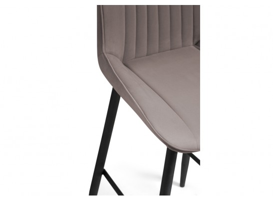 Полубарный стул Седа К крутящийся латте / черный в Каменске-Уральском