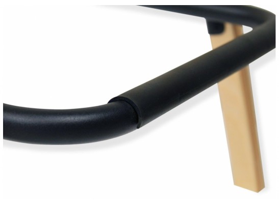 Полубарный стул SHT-ST38-1/S94-1 латте / прозрачный лак / черный муар в Каменске-Уральском