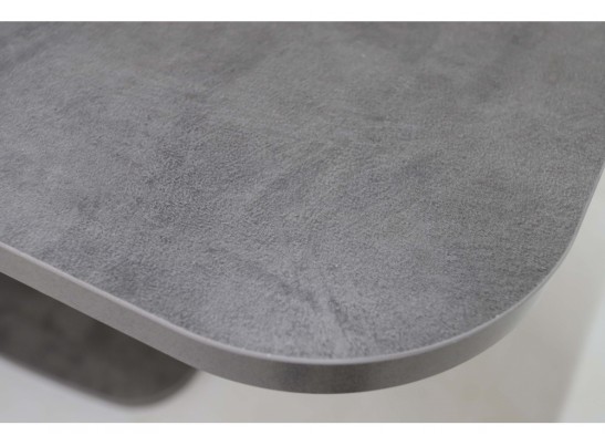 Стол на тумбе раскладной Рондо-2 камень темный в Каменске-Уральском