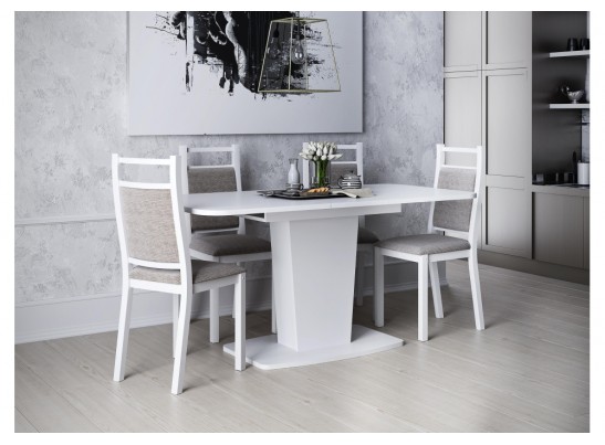 Стол на тумбе Токио-28 белый в Каменске-Уральском