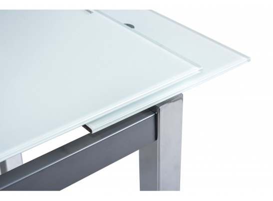 Стол раскладной Kvadro 110 экстра белый в Каменске-Уральском