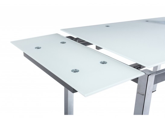 Стол раскладной Kvadro 110 экстра белый в Каменске-Уральском