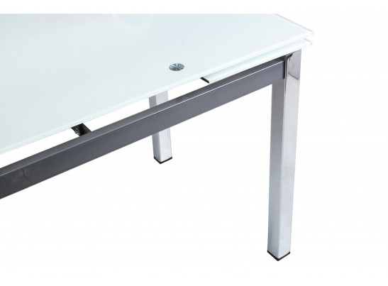 Стол раскладной Kvadro 110 экстра белый в Каменске-Уральском