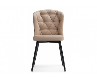 Стул на металлокаркасе Алиссум velutto 05 / черный