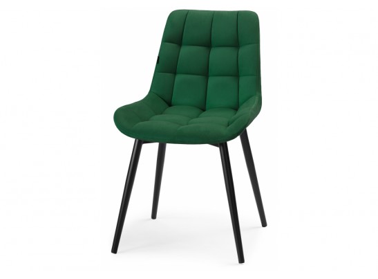 Стул на металлокаркасе Алст черный / velutto 33 в Каменске-Уральском