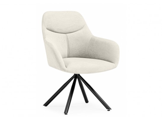 Стул на металлокаркасе Бартон 2 ткань мадера 2 / черный матовый в Каменске-Уральском