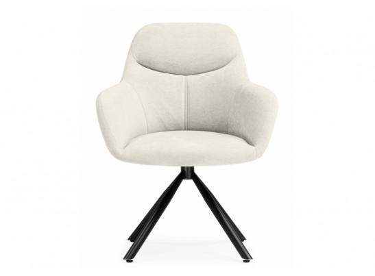 Стул на металлокаркасе Бартон 2 ткань мадера 2 / черный матовый в Каменске-Уральском