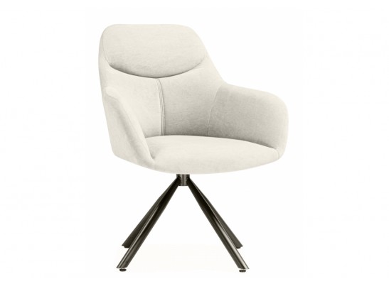 Стул на металлокаркасе Бартон 2 ткань мадера 2 / черный матовый в Каменске-Уральском