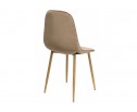 Стул на металлокаркасе Capri dark beige / wood в Каменске-Уральском