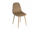 Стул на металлокаркасе Capri dark beige / wood в Каменске-Уральском