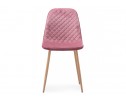 Стул на металлокаркасе Capri pink / wood в Каменске-Уральском