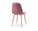 Стул на металлокаркасе Capri pink / wood в Каменске-Уральском