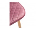 Стул на металлокаркасе Capri pink / wood в Каменске-Уральском