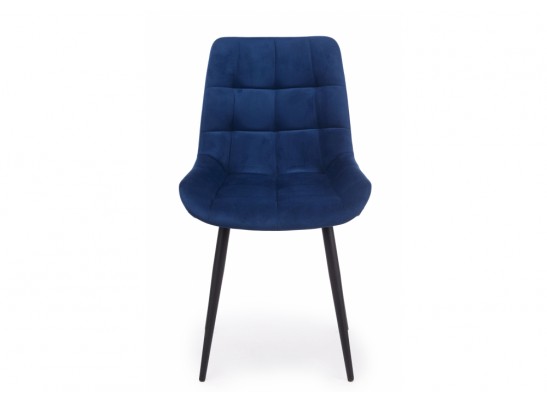 Стул на металлокаркасе Челси К синий (zd 798) / черный в Каменске-Уральском