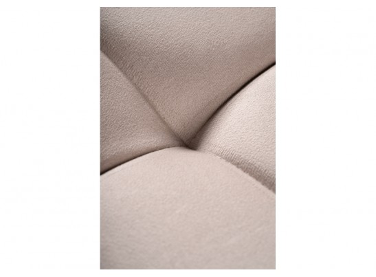 Стул на металлокаркасе Челси велюр латте / черный в Каменске-Уральском