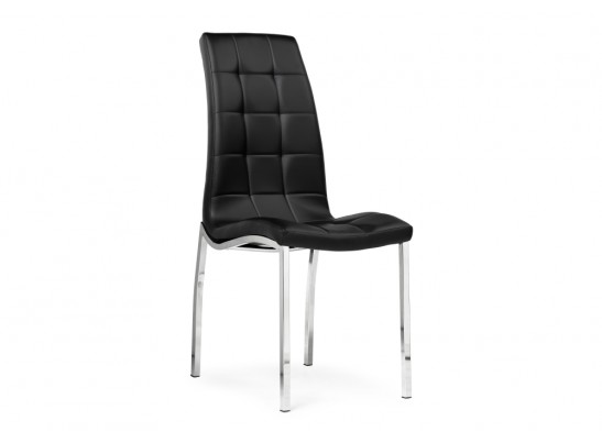 Стул на металлокаркасе DC2-092-2 black / chrome в Каменске-Уральском