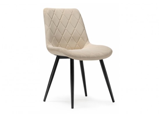 Стул на металлокаркасе Fox beige / black в Каменске-Уральском