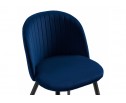 Стул на металлокаркасе Gabi 1 dark blue / black в Каменске-Уральском