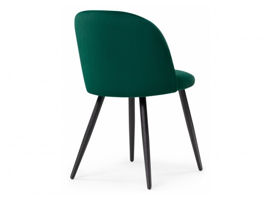 Стул на металлокаркасе Gabi 1 dark green / black в Каменске-Уральском