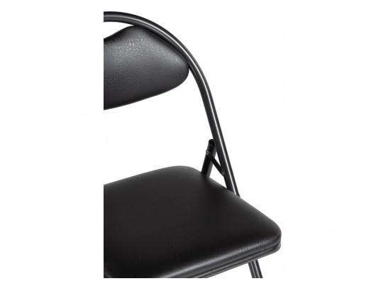 Стул на металлокаркасе Gikat черный / темный мусс в Каменске-Уральском