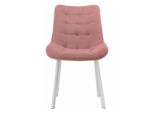 Стул на металлокаркасе Hagen pink / white в Каменске-Уральском