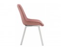 Стул на металлокаркасе Hagen pink / white в Каменске-Уральском