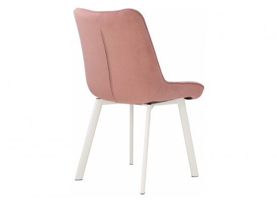 Стул на металлокаркасе Hagen pink / white в Каменске-Уральском