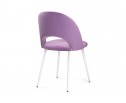 Стул на металлокаркасе Ирре сиреневый / белый глянец в Каменске-Уральском