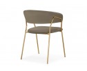 Стул на металлокаркасе Kamelia 1 cappuccino / gold в Каменске-Уральском