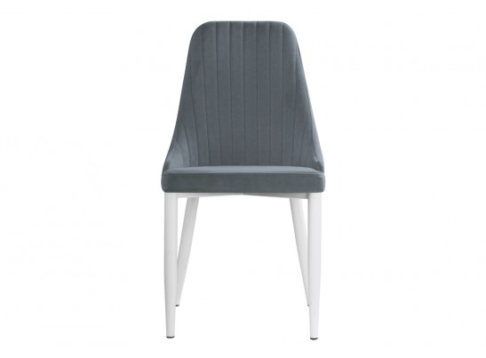 Стул на металлокаркасе Kora white / gray в Каменске-Уральском