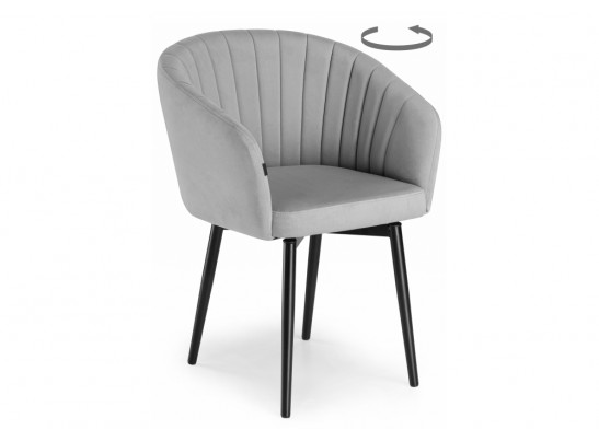 Стул на металлокаркасе Моншау крутящийся velutto 52 / черный в Каменске-Уральском