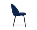 Стул на металлокаркасе Логан синий / черный в Каменске-Уральском