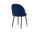 Стул на металлокаркасе Логан синий / черный в Каменске-Уральском