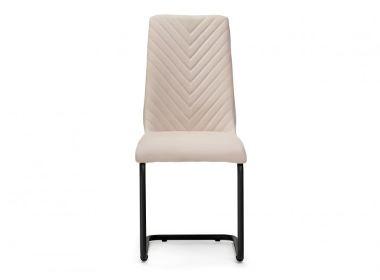 Стул на металлокаркасе Лулла бежевый / черный в Каменске-Уральском