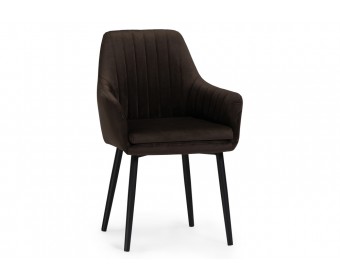 Стул на металлокаркасе Райнер MR -09 / черный