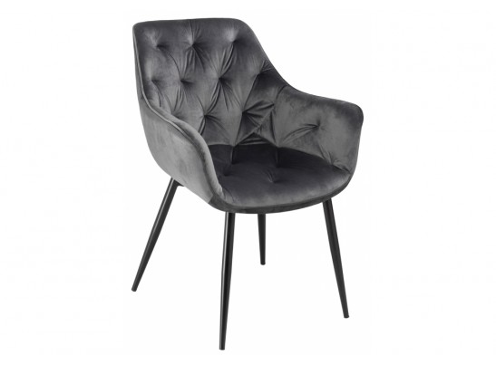 Стул на металлокаркасе Remo тёмно-серый в Каменске-Уральском