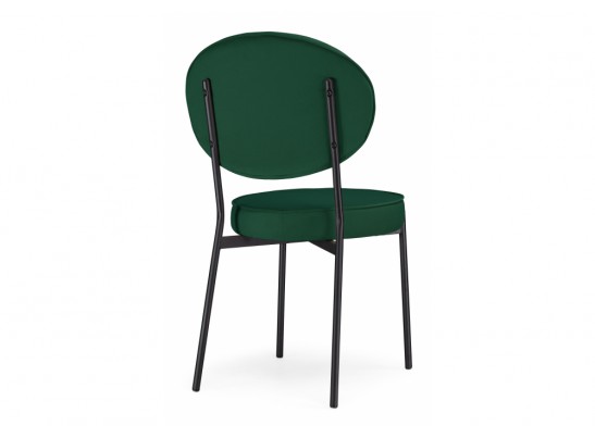 Стул на металлокаркасе Ройс зеленый / черный в Каменске-Уральском